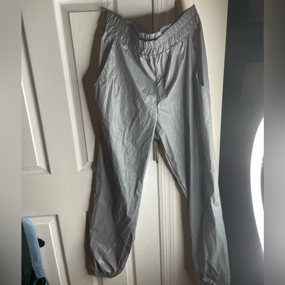 Silver (Reflector)windbreaker pants - Picture 2 of 10